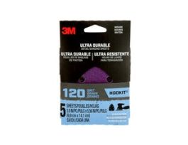3M™ Ultra Durable Detail Sanding Sheets, 120 grit, Mouse5pk120, 5/pk, 20/case