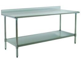 TABLE LEGSHEL 36X60 5IN BK14/3
