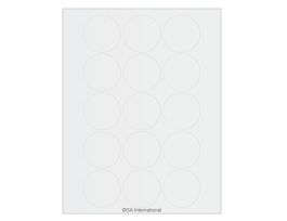 LABEL 2INCIRCLE CRYO LASER SHEET WH