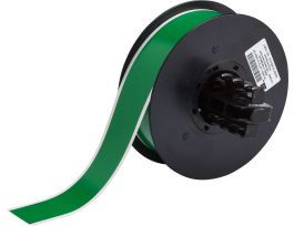 All Weather Permanent Adhesive Vinyl Label Tape for B30 Printers - 1.125" Green