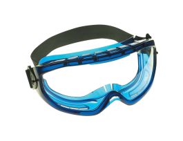 MONOGOGGLE BLUE FRAME ANTI FOG CLR LENS 3010334