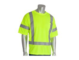 Class 3 Short Sleeve T-shirt, Crew Neck, Chest Pocket