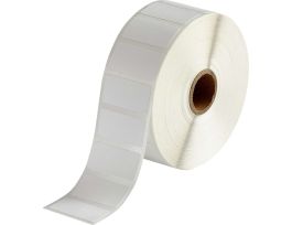 Aggressive Adhesive Multi-Purpose Nylon Labels for 1" Small Core Printers - 0.75" x 1.5"