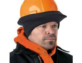 6810  Black Stretch Cap - Half Style