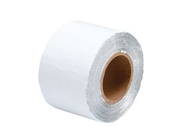 Economy Pavement Marking Tape, Foil-backed Vinyl, White, 4" x 150'