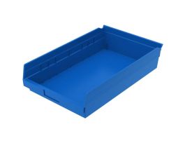 BIN SHELF BIN 17-7/8 X 11-1/8 X 4 BLUE