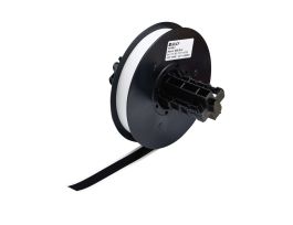 All Weather Permanent Adhesive Vinyl Label Tape for MiniMark Printer - 0.5" Black