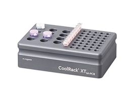 Cooling Block, 12 x 1.5/2 mL Microcentrifuge Tubes or 6 Stripwells; Gray