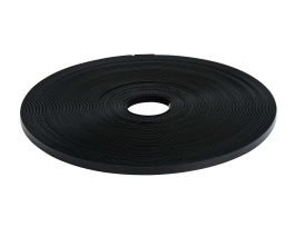 Bradylock Fastener Plastic 0.5 in W x 150 ft L Black 150 FT/RL