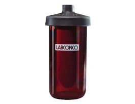 Amber Glass Drying Flask; 900 mL