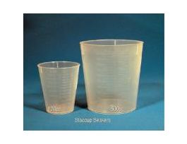 BEAKERS STACCUP 120CC, 25/PK