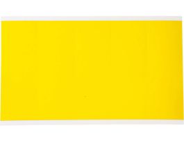 Repositionable Vinyl 4 in Yellow, Letters (Blank) Card of 5 Labels