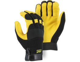 GOLD DEERSKIN PALM KNITBACK  XL