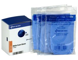 GLOVE EXAM LATEX FREE POWDER FREE NTRL L