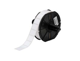 B33 Series Polyester Microscope Slide Lab Labels 0.75in H x 0.9in W WT 2000/RL