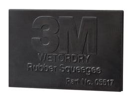 3M™ Wetordry™ Rubber Squeegee, 05518, 2 in x 3 in, 50 per case