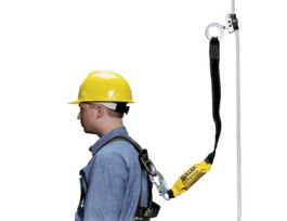 5/8'' dia. polyester/polypropylene blend rope w/snap hook and loop, 400'