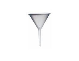 polypropylene analytical funnel, 254 mL