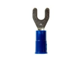 3M™ Scotchlok™ Fork Vinyl Insulated, 100/bottle, MV14-6FX, wider-tongue design for use on free-standing studs, 500/Case