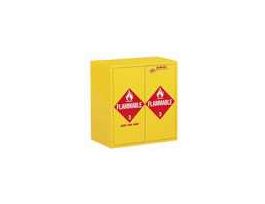 Flammable Storage Cabinet, 24 gallon capacity, self-closing door