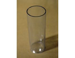 VIAL CLEAR 1-1/4 I.D.X 4 LX.056 WALL