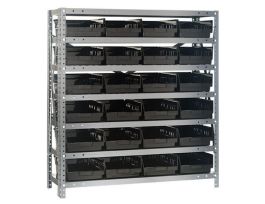 18INX 36INX 39IN 24 BLACK BINS 4IN BIN