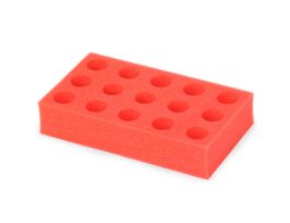 VWR FOAM RACK 15/50ML CONC RED