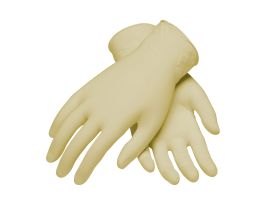 Latex, Finger Textured, 7 mil., Class 100, 9 1/2 Inch, PF