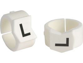 ClipSleeve Wire Markers Size 45 Nylon 0 AWG - 0 AWG, L Pack of 50 Pieces