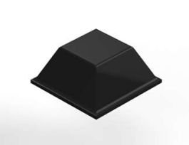 3M™ Bumpon™ Protective Products SJ5518 Black, 3000/Case