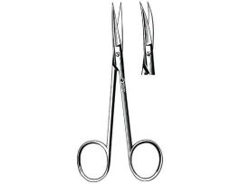 IRIS SCISS CVD B/B 3 1/2IN