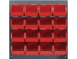 18INX19IN LOUVERED PNL W 16 QUS210RED