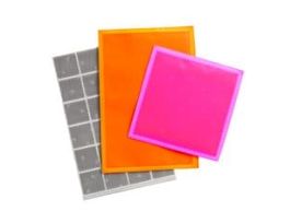 3M™ Vinyl Roll-up Sign Sheeting RS34F, Fluorescent Orange, 30 in x 30 in, 10/Package