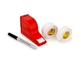 3M™ ScotchCode™ Wire Marker Write-On Dispenser with Tape and Pen SWD, 0.75 in x 1.375 in, 10/Case