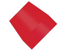 Flangeless Ferrule, Red ETFE, 2.0 mm OD Tubing, 1/4-28 or M6 Flat-Bottom; 10/PK