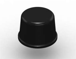 3M™ Bumpon™ Protective Products SJ61A3 Black, 10,000/Case