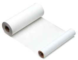 MiniMark Series Printer Ribbon, Pack of 2 Rolls, White, 4.4" W x 290' L