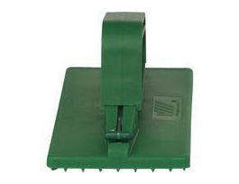 HOLDER HANDHELD PAD PP GREEN 9.1X3.8IN