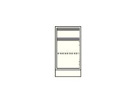 VWR BASE UNIT 1DR-L/1DWR 24X22X36