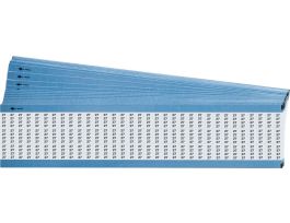 Numerical Wire Markers Permanent Adhesive Vinyl 0.5 in H Legend: 27, 3750 Total