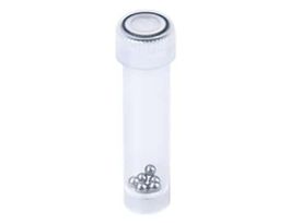 Tube with Screw Cap, Pre-filled with Stainless Steel 7 x 2.8 mm Grinding Balls; 50/PK