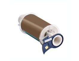 All Weather Permanent Adhesive Vinyl Label Tape for BBP85 Printer - 6" Gold