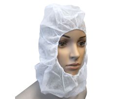 HOOD BEE-SAFE BLUE L F/LAB/GENERAL USE