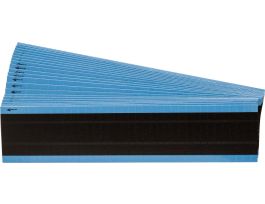 NEMA Wire Marker Repositionable Vinyl Cloth 1.50in H x 0.25in W Black PK/25 Crds