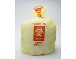 BAG YELLOW BIO HDPE 33 GL 30.5X43