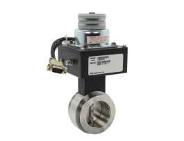 Exhaust Throttle Valve, 1.888 in. ID, NW50 ISO-KF, Flapper O-ring