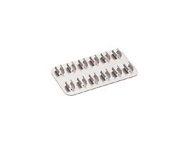 Clip Plate, Holds 12 Tubes; 10-13 mm Diameter