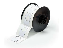 B30 Series Raised Profile Push Button Labels 1.9 in H x 1.2 in W White 180/RL