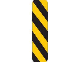 Traffic 12 In W Sign, 36" H x 12" W x 0.090" D, Aluminum