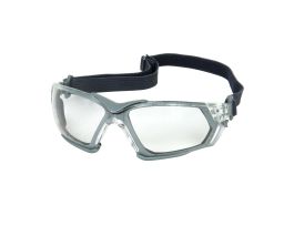 Fortify, Foam Sealed, FogLess 360, Clr Lens, Gry Tmpls